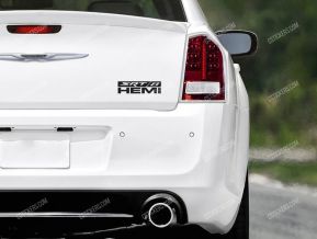 Chrysler Hemi SRT8 Sticker for Trunk