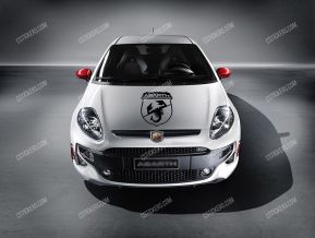 Fiat Abarth Stickers for Bonnet