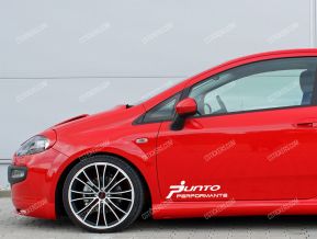 Fiat Punto Performante Stickers for Doors