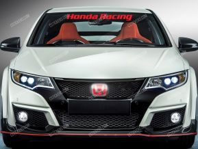 Honda Racing Sticker for Windshield