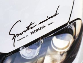 Honda Sports Mind Sticker for Bonnet