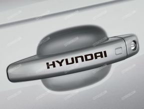 Hyundai Stickers for Door Handles