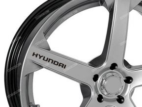 Hyundai Stickers for Wheels