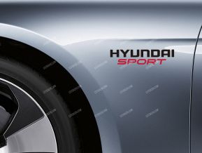 Hyundai Sport Stickers for Wings