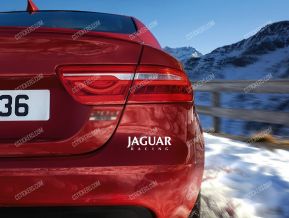 Jaguar Racing Sticker for Rear Bumper