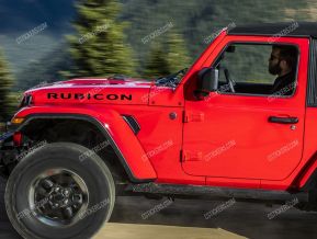Jeep Rubicon Stickers for Hood