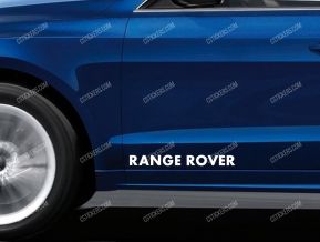 Range Rover Stickers for Doors