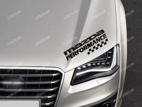Mazda Performance Sticker for Bonnet