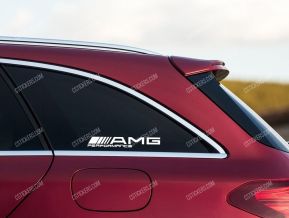 Mercedes-Benz AMG Performance Stickers for Side Window