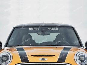 Mini Cooper British Racing Sticker for Windshield
