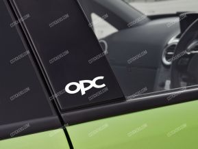 Opel OPC Stickers for Door Window Trim