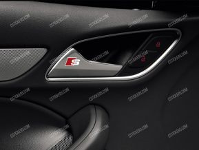 Audi S-line Stickers for Interior Door Handles