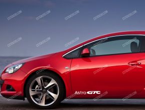 Opel Astra GTC Stickers for Doors