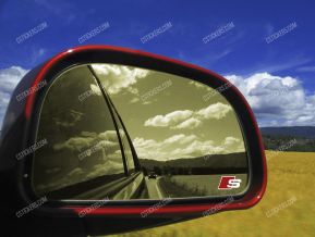 Audi S-line Stickers for Mirror Glass