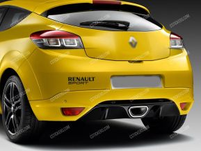 Renault Sport Stickers for Rear Bumper