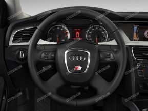 Audi S-line Stickers for Steering Wheel