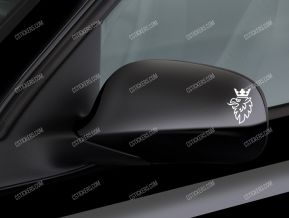 Saab Logo Stickers for Wing Mirrors