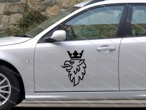 Saab Griffin Logo for Doors