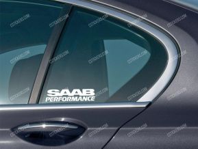 Saab Performance Stickers for Side Windows