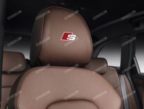 Audi S-line Stickers for Headrests