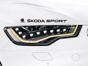Skoda Sport Sticker for Bonnet