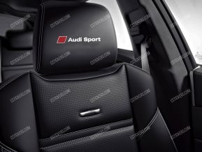 Audi Sport Stickers for Headrests