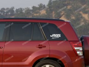 Suzuki Grand Vitara Stickers for Side Window