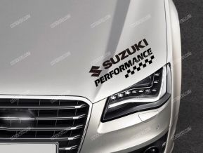 Suzuki Performance Sticker for Bonnet
