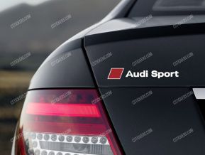 Audi Sport Stickers for Trunk