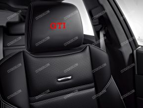 Volkswagen GTI Stickers for Headrests