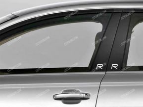 Volvo R-design Stickers for Door Window Trim