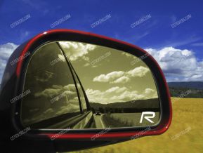 Volvo R-design Stickers for Mirror Glass