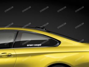 BMW Gran Coupe stickers for side window