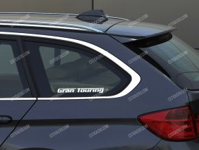 BMW Gran Touring stickers for side window