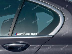 BMW M Performance stickers for side window