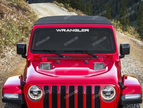 Jeep Wrangler sticker for Windscreen
