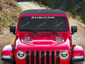 Jeep Rubicon Sticker for Windscreen