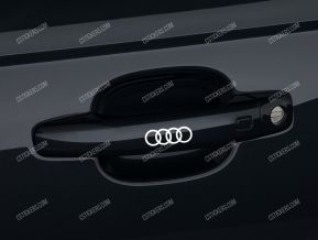 Audi Rings Stickers for Door Handles