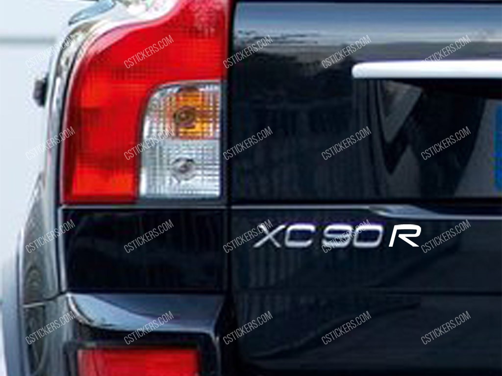Volvo R-design Stickers for Trunk