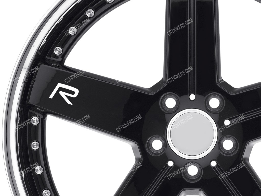 Volvo R-design Stickers for Wheels