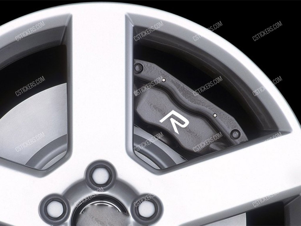 Volvo R-design Stickers for Brakes