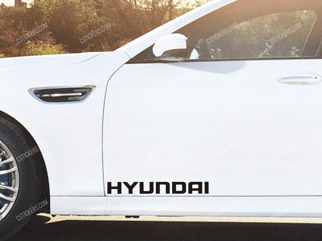 Hyundai Stickers for Doors