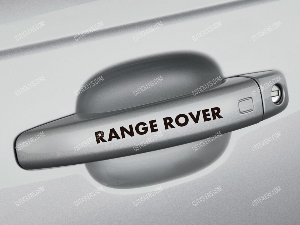 Range Rover Stickers for Door Handle