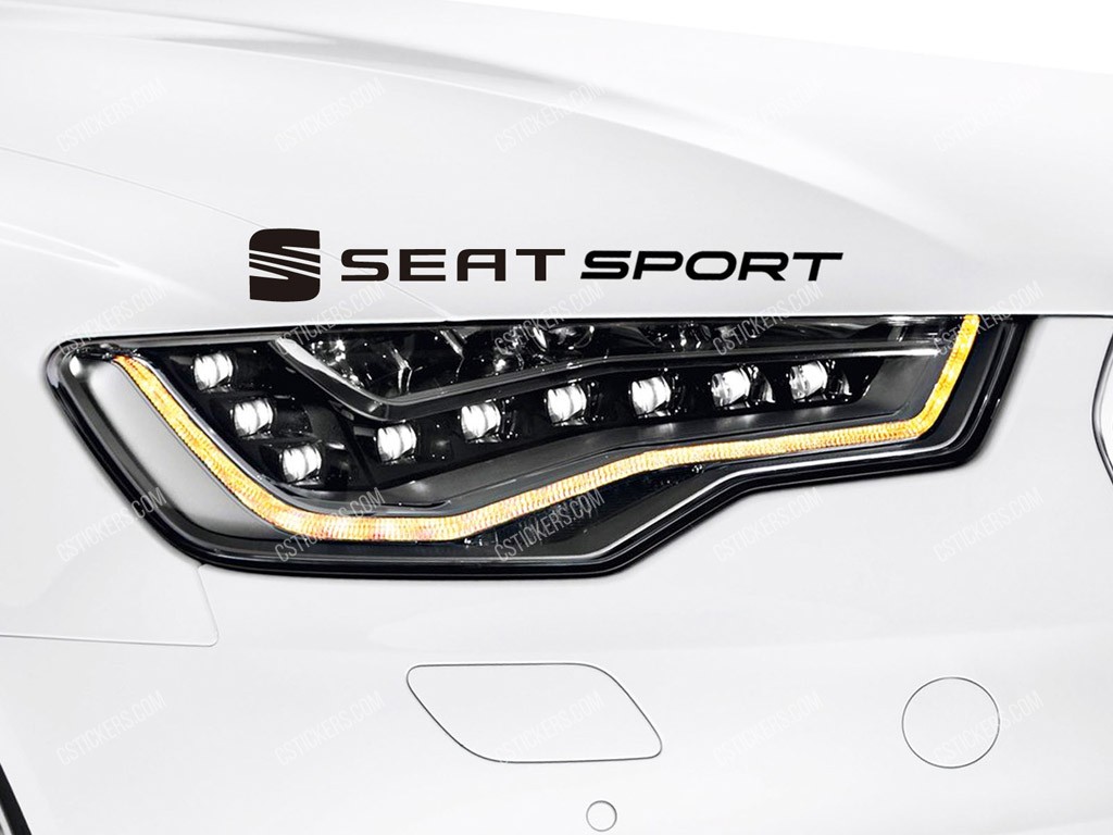 Seat Sport Sticker for Bonnet