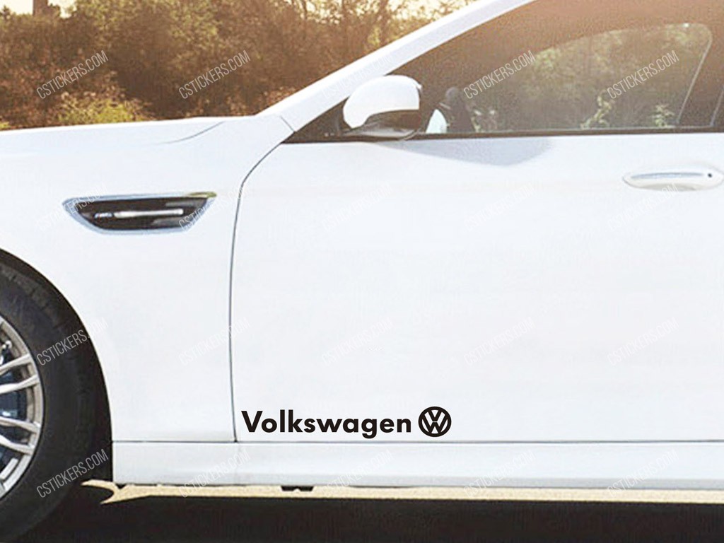 Volkswagen Stickers for Doors