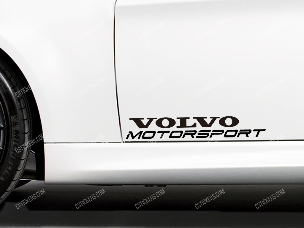Volvo Motorsport Stickers for Doors